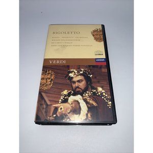 Vintage 1990 Rigoletto Verdi VHS Used 1 Time Filmed In Mantua Made In USA
